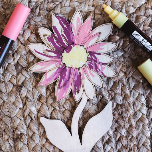 Mother's Day DIY Wooden Blooms - Educator Pack